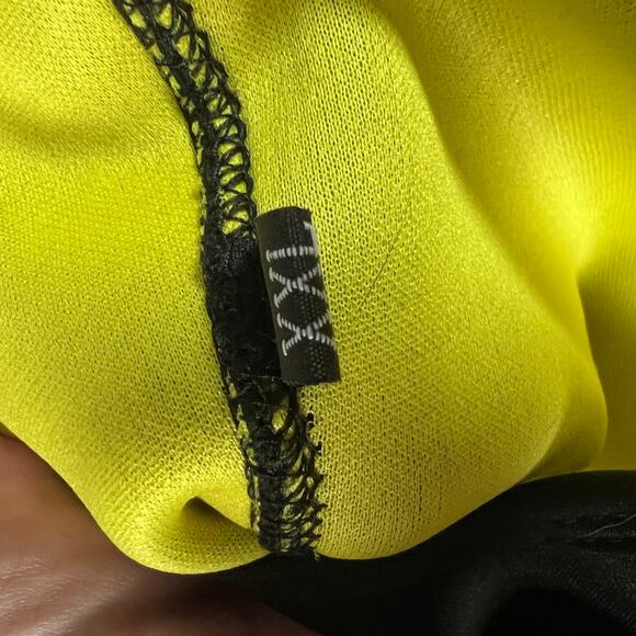 ✨Neoprene Sauna Vest Sweat Shaper Tank Top Body Shaper Black Yellow Size XXL - Picture 5 of 5